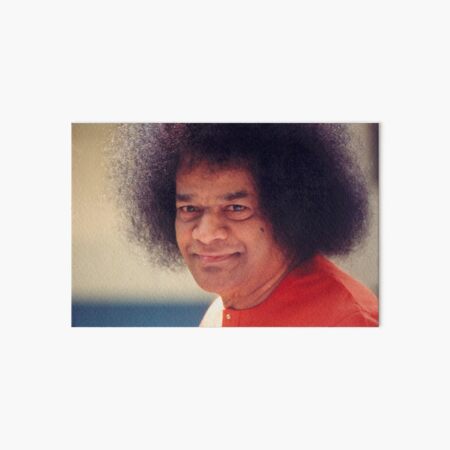 Item preview, Sathya Sai Baba Straight Looking designed and sold by sathyas-corner.