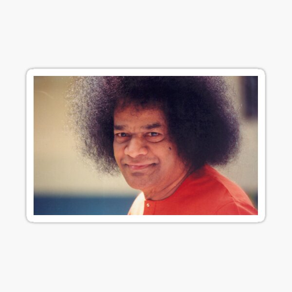 Item preview, Sathya Sai Baba Straight Looking designed and sold by sathyas-corner.