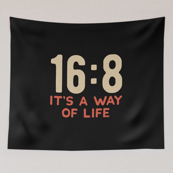 Item preview, Intermittent Fasting 16 8 designed and sold by artworkbyrihen.