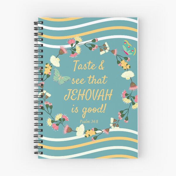 Item preview, Taste and See that Jehovah is Good! - Psalm 34:8 designed and sold by Endenberry Designs.