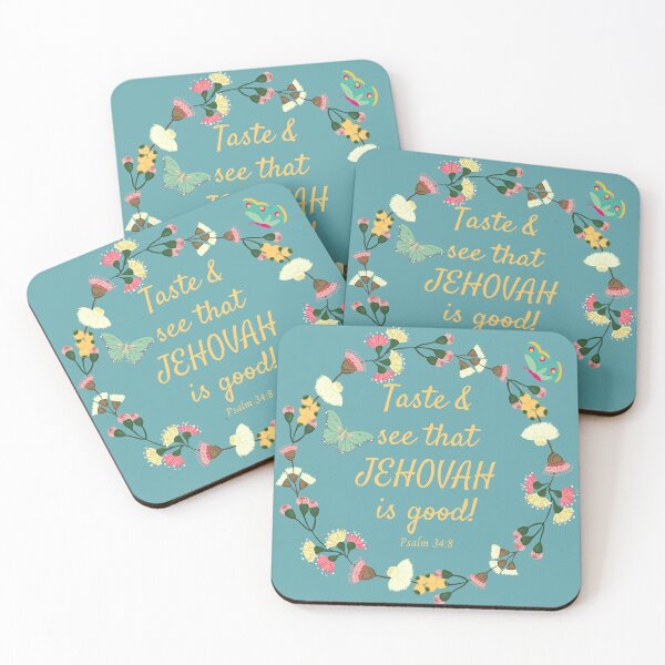 Item preview, Taste and See that Jehovah is Good! - Psalm 34:8 designed and sold by Endenberry Designs.