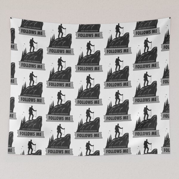 Item preview, Mountain Hiking designed and sold by TopBaseline.