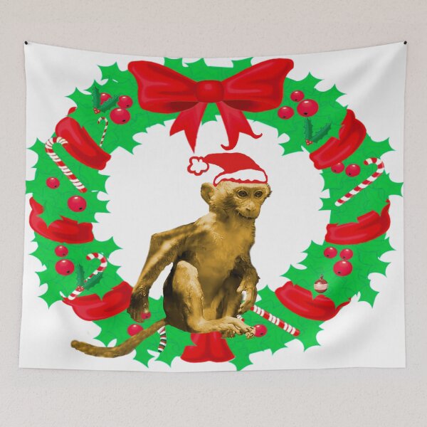 Item preview, Christmas Monkey designed and sold by kristalcurt.