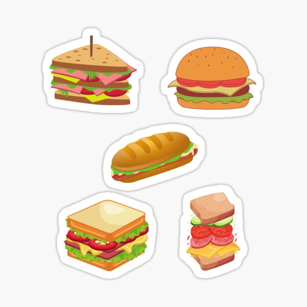 subway sandwich Sticker