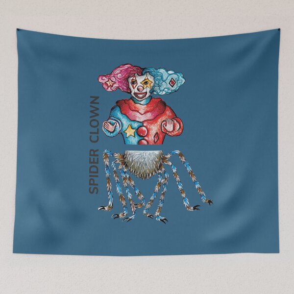 Item preview, SPIDER CLOWN by FrankenDuo venice blue designed and sold by FrankenDuo.