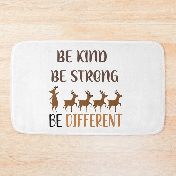 Item preview, Be kind be strong be different  designed and sold by Designhub14.