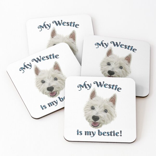 Item preview, My Westie Is My Bestie Funny Terrier designed and sold by brodyquixote.