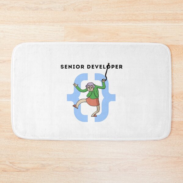 Item preview, Senior developer female  designed and sold by purumArt.