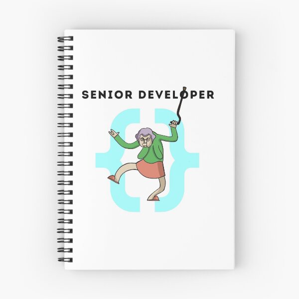 Item preview, Senior developer female  designed and sold by purumArt.