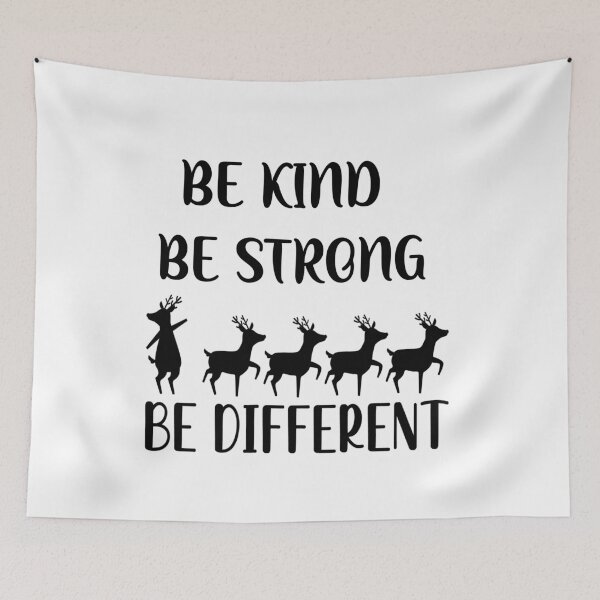 Item preview,  Be kind be strong be different  designed and sold by Designhub14.