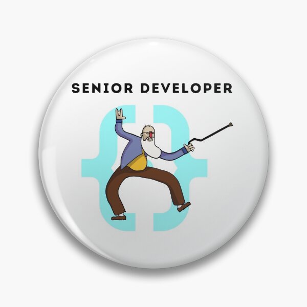 Item preview,  Senior developer male  designed and sold by purumArt.