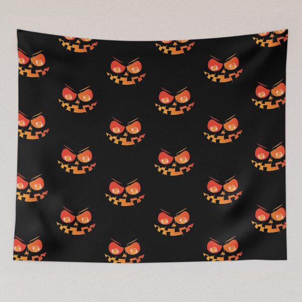Item preview, Halloween Jack-O-lantern Pumpkin Face designed and sold by chris-ellis-art.