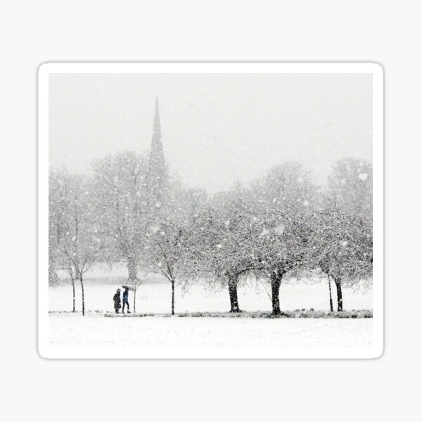 Snow Flurry Sticker