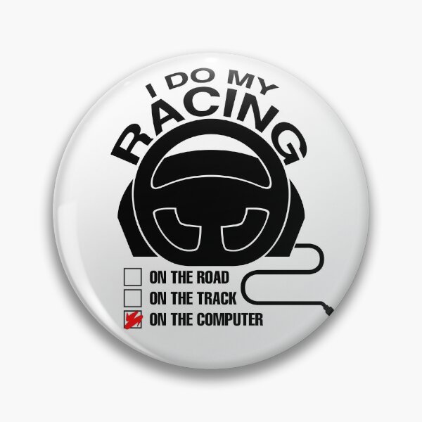 Item preview, A Simracer's Motto (Black) designed and sold by FelixR1991.