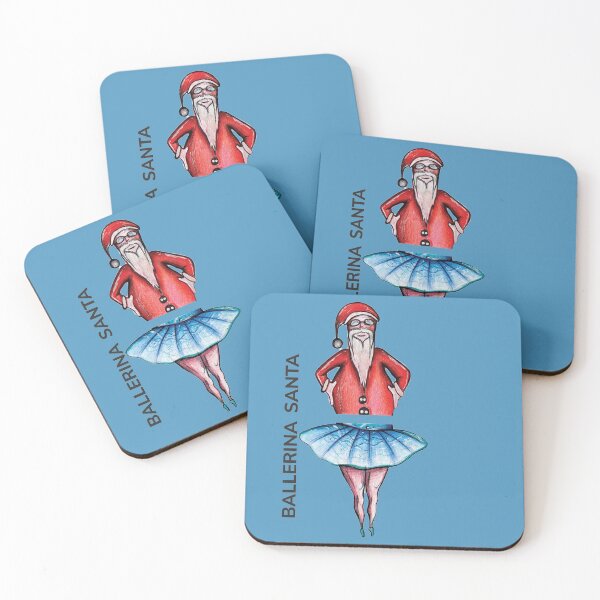 Artikelvorschau, BALLERINA SANTA by FrankenDuo hemisphere blue entworfen und verkauft von FrankenDuo.