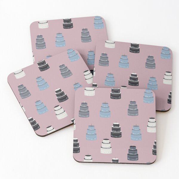 Item preview, Birthday Cakes Pattern designed and sold by Aysel's Designs.
