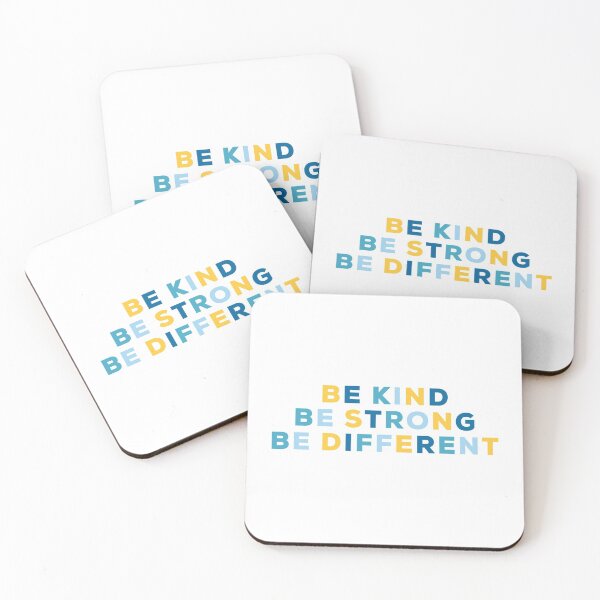 Item preview, Be Kind Be Strong Be Different  designed and sold by Puffoo.