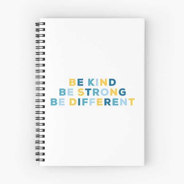 Item preview, Be Kind Be Strong Be Different  designed and sold by Puffoo.