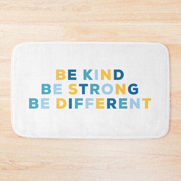 Item preview, Be Kind Be Strong Be Different  designed and sold by Puffoo.