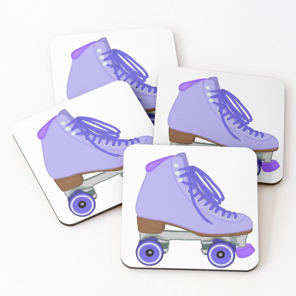 Item preview, Purple Rollerskate Pastel designed and sold by Serinah Williams.