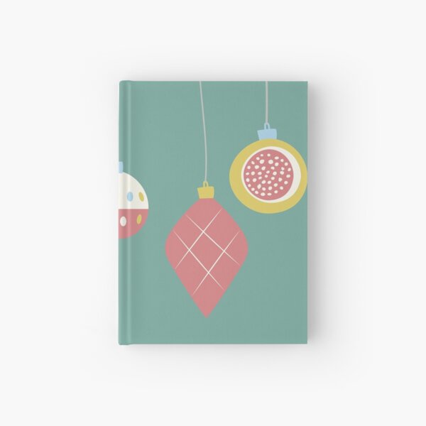 Christmas Decorations Hardcover Journal