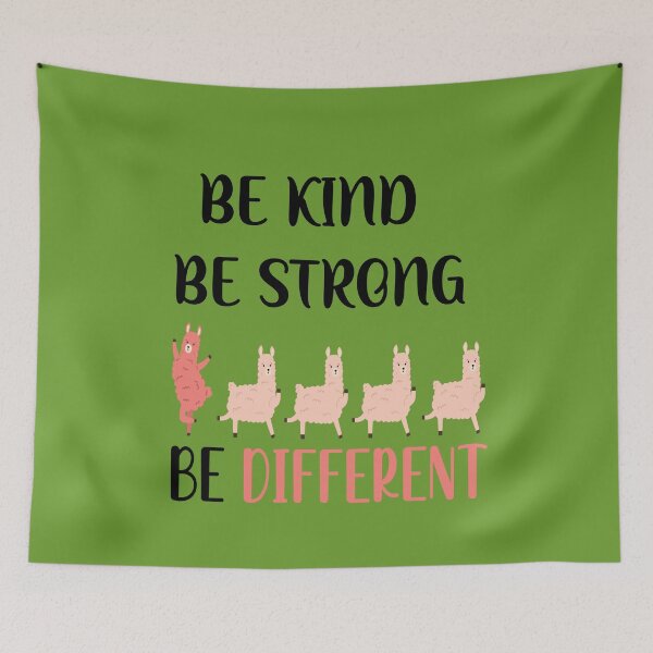 Item preview,  Be kind be strong be different  designed and sold by Designhub14.