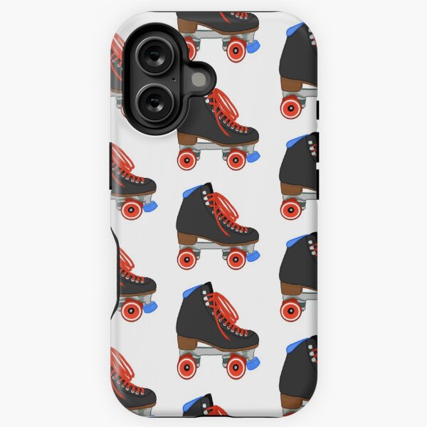 Item preview, Black, Red, Blue, Rollerskate Pastel designed and sold by Serinah Williams.