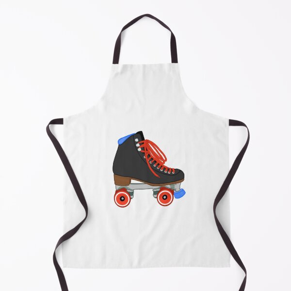 Item preview, Black, Red, Blue, Rollerskate Pastel designed and sold by Serinah Williams.