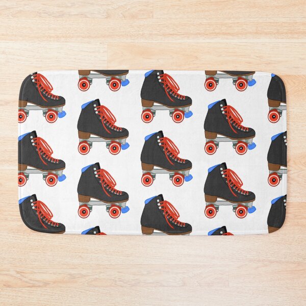Item preview, Black, Red, Blue, Rollerskate Pastel designed and sold by Serinah Williams.