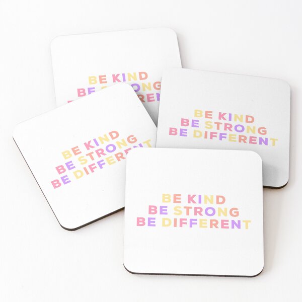 Item preview, Be Kind Be Strong Be Different  designed and sold by Puffoo.