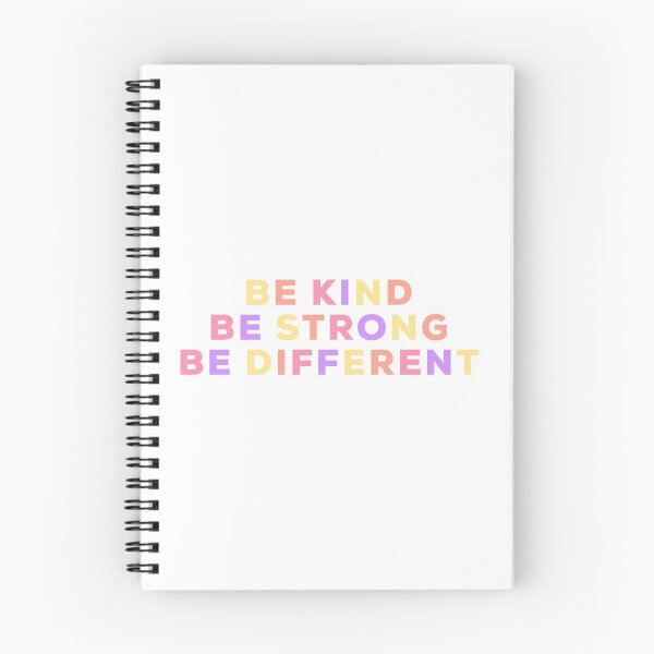 Item preview, Be Kind Be Strong Be Different  designed and sold by Puffoo.