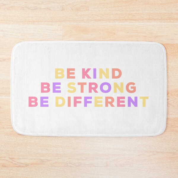 Item preview, Be Kind Be Strong Be Different  designed and sold by Puffoo.