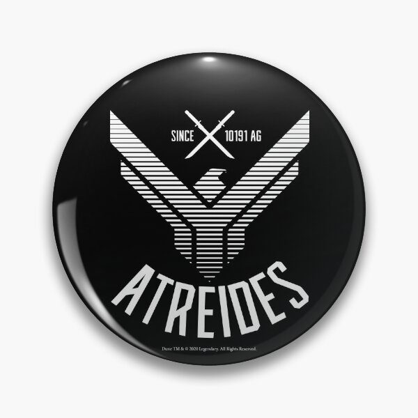 Item preview, Dune 2020 Atreides logo white designed and sold by Eenig.