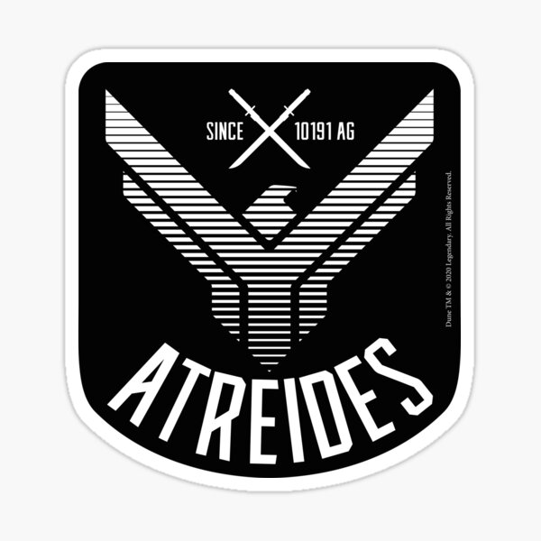 Item preview, Dune 2020 Atreides logo white designed and sold by Eenig.