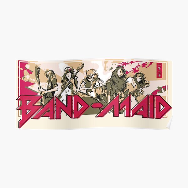 新作ウエア BAND-MAID ポスター ecousarecycling.com