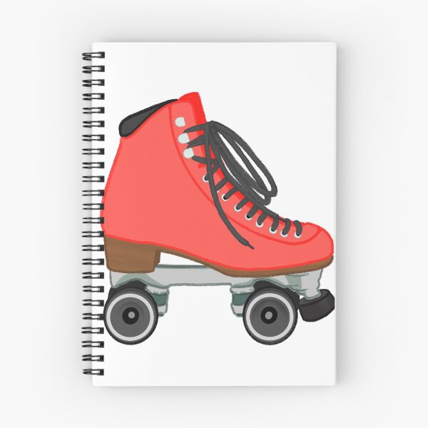 Item preview, Red and Black Rollerskate Pastel designed and sold by Serinah Williams.