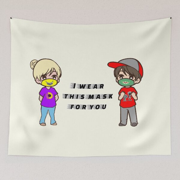 Item preview, I wear this mask for you designed and sold by CreativeWorld96.