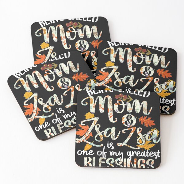 Item preview, Greatest Blessings Mom and Zsa Zsa Thanksgiving Grandma designed and sold by palaelica.