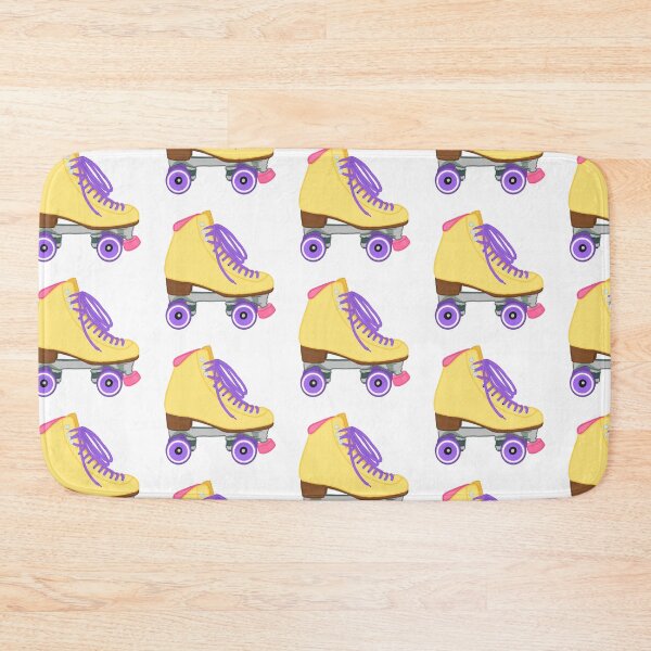 Item preview,  Pastel Yellow Rollerskate yellow pink purple designed and sold by Serinah Williams.