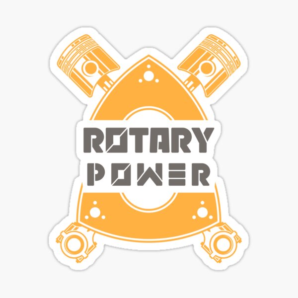 Rotary Engine Sticker For Sale By Vukojev Alex Redbubble