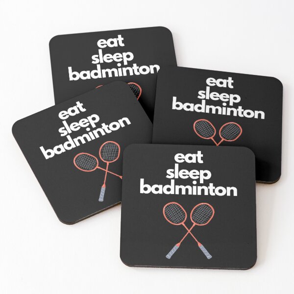 Item preview, Eat Sleep Badminton designed and sold by vibrantyy.