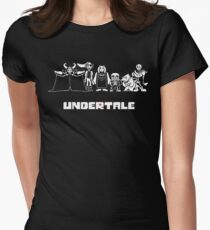 Undertale Family Women's Fitted T-Shirt