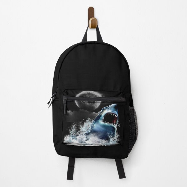 Item preview, Great White Shark in Moonlight designed and sold by KA DESIGNS.