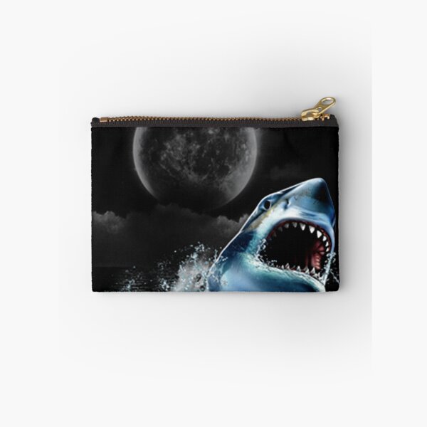 Item preview, Great White Shark in Moonlight designed and sold by KA DESIGNS.