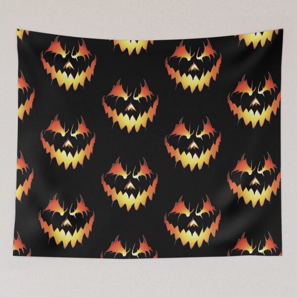 Item preview, Evil Jack-O-Lantern Halloween Face designed and sold by chris-ellis-art.