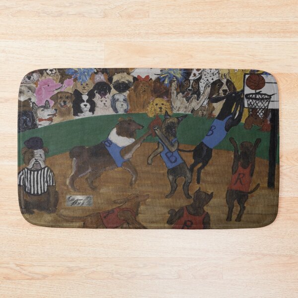 Item preview, Dog Basketball Dogs Game Sports Fans Playing Ball designed and sold by CiliannArt.