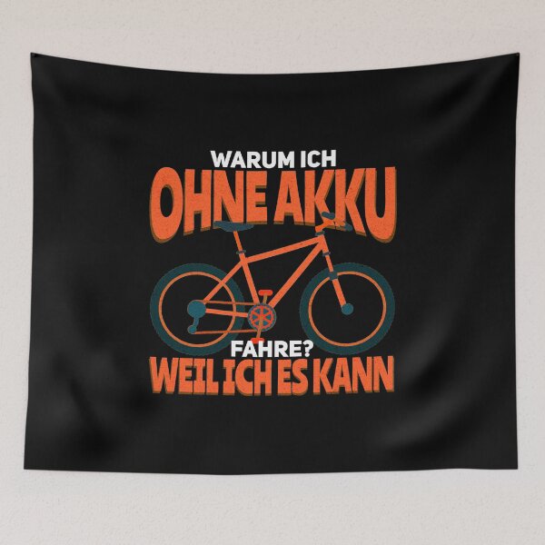 Item preview, cyclist mountain biker e-biker gift designed and sold by 2blackcherries.