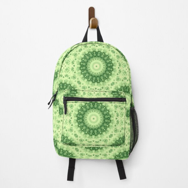 Item preview, Green Trippy Mandala Pattern designed and sold by everything4eva.