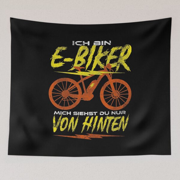 Item preview, I am e-biker cyclist mountain biker gift designed and sold by 2blackcherries.