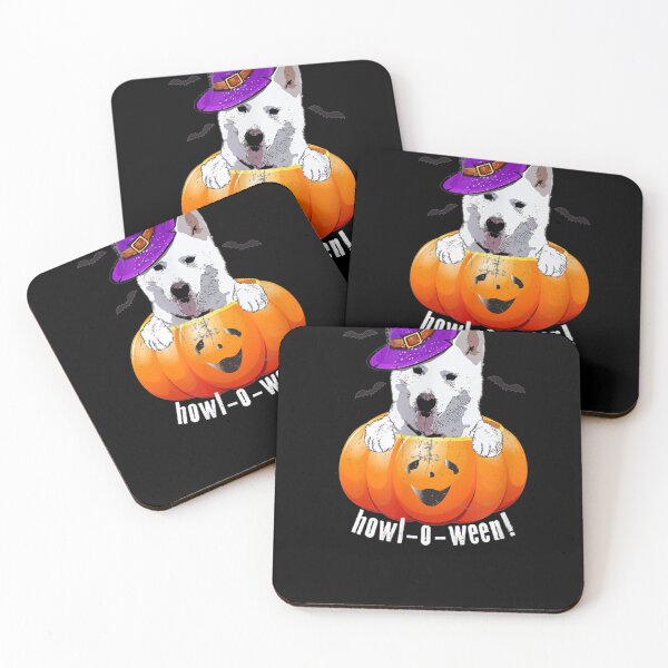 Item preview, Happy Halloween Siberian Husky Cute Fun Howloween Sled Dog designed and sold by Micah-Hahn-93.